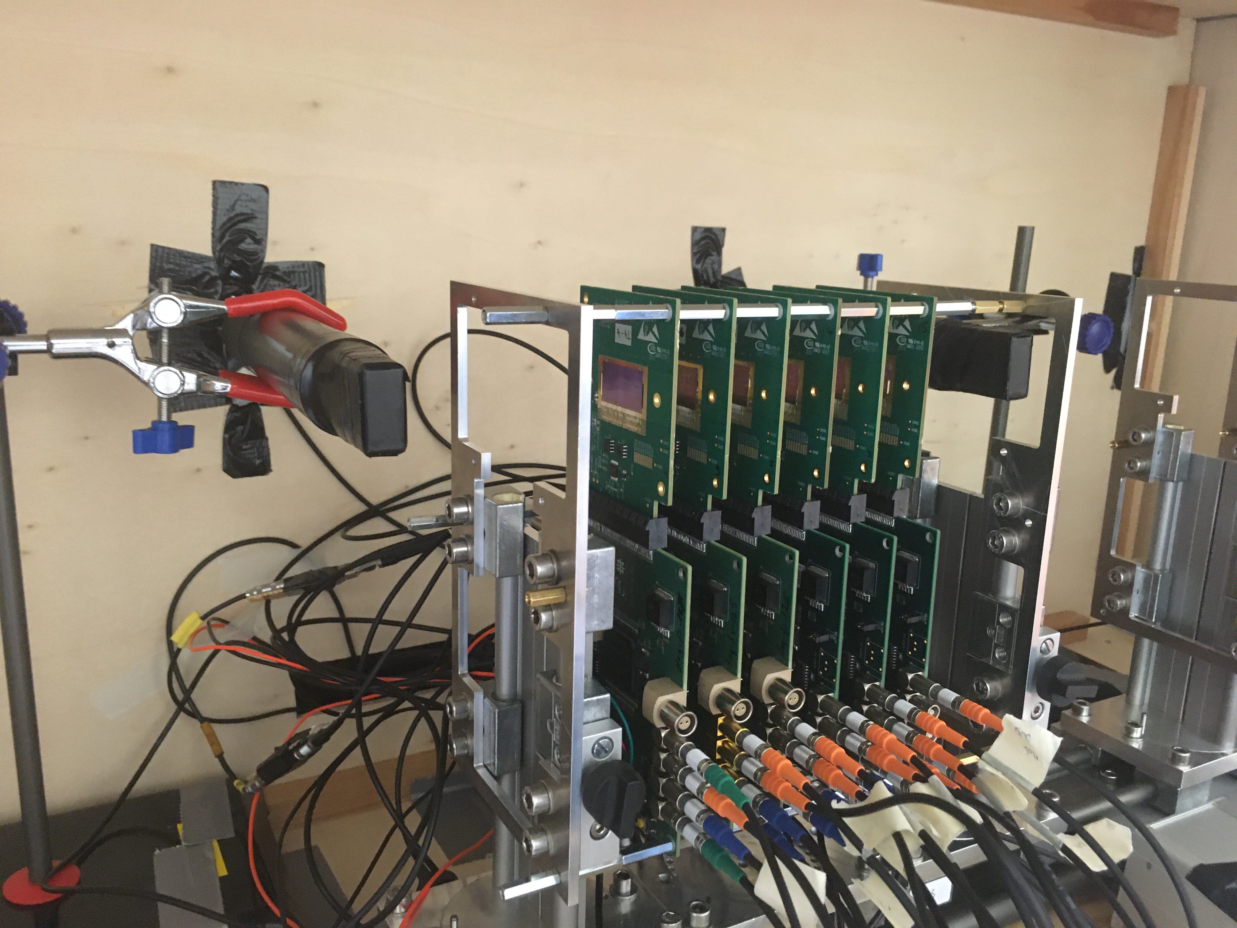 Data acquisition setup